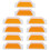10Pcs Durable Reflective Delineators for Road and Driveway Safety 6