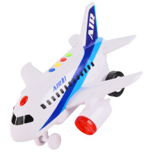 2Pcs Baby Airplane Toy Electronic Moving Plane Development Model