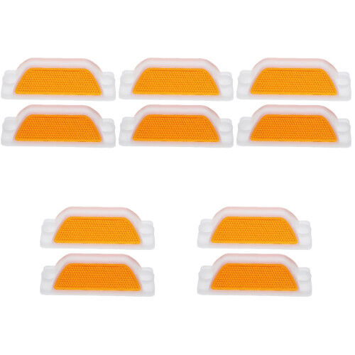 10Pcs Durable Reflective Delineators for Road and Driveway Safety 2
