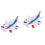 2Pcs Baby Airplane Toy Electronic Moving Plane Development Model 4
