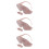 3Pcs Memory Foam Eye Mask Lightproof Breathable Sleep Cover 9