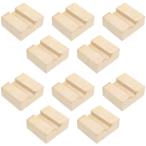 20 Pcs Hand Hoe Wedge With Wooden Handle For Garden Tool Replacement 1