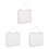 3Pcs Dry Erase Boards Magnetic Surface for Home Office Decor 4
