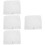 4Pcs Large Reusable Mesh Brew Bags White Polyester Filter Strainer 9