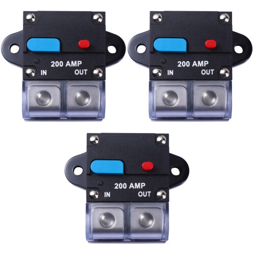 3Pièces Disjoncteur Thermique Réarmable Multi Couleurs 2