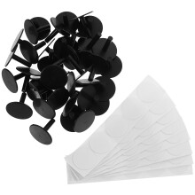 200Pcs Black Plastic Display Stand for Car Decor Rubber Duck Holder