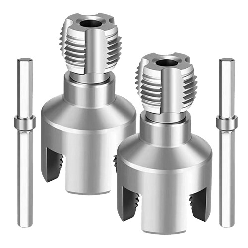 10Pcs Portable Silver Threading Tool Kit for Plastic Water Pipes 2