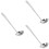 3Pcs Stainless Steel Soup Spoon For Hot Pot Kitchen Use 8