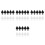 40 Pcs Plastic Arrows Game For Board Games Party Props 9