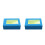 2Pcs Blue Diamond Hand Sanding Block Durable Polishing Sponge Tool 8