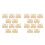 20 Pcs Hand Hoe Wedge With Wooden Handle For Garden Tool Replacement 6