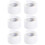 6 Pcs Silk Nail Wrap Manicure Art Tape Protective Stickers 8