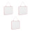 3Pcs Dry Erase Boards Magnetic Surface for Home Office Decor 7