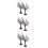 6 Pcs Realistic Tree Models For Diy Sand Table Railroad Scenery 8