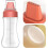 Plastic Ketchup Squeeze Bottle 350ml with DustProof Cap, MultiHole Condiment Dispenser for Kitchen 5