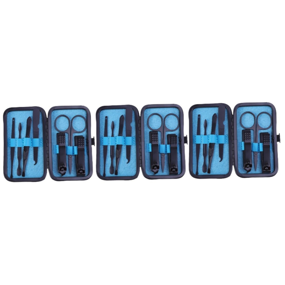 21pcs Professional Manicure Pedicure Set with Nail Clippers Cuticle Tools and Complete Grooming Kit