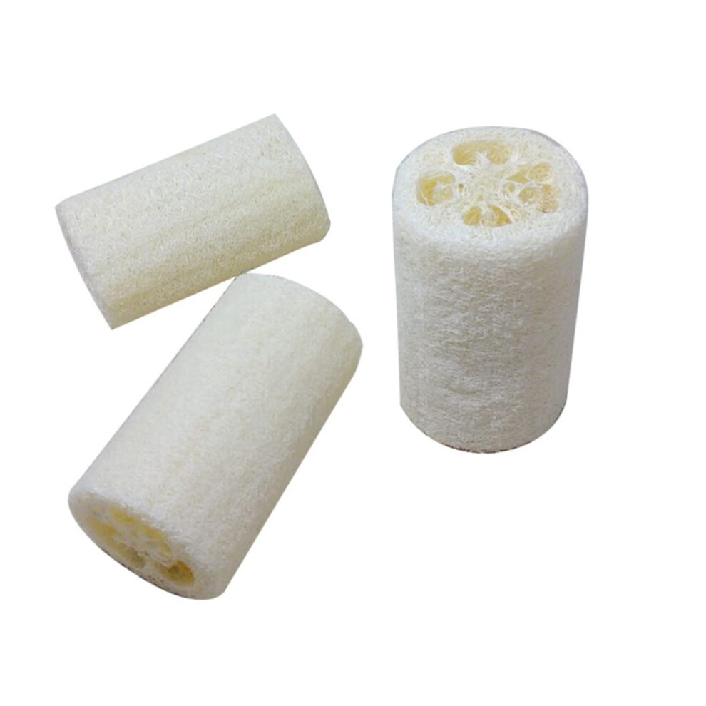 5pcs Natural Loofah Bath Sponge Body Scrubber for Deep Exfoliation and Shower Cleaning