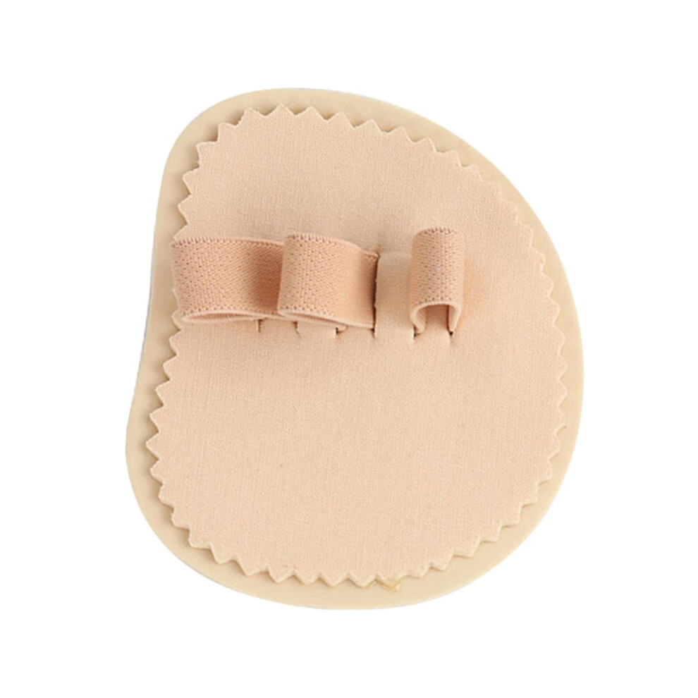 Toe Separator and Straightener Pads for Overlapping Toes, Gel Mallet Toe Corrector, 2pcs Reusable