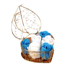 (A) 6 Rose Soap Flower Gift Box Valentine's Day Gift Birthday Gift Simulation Soap