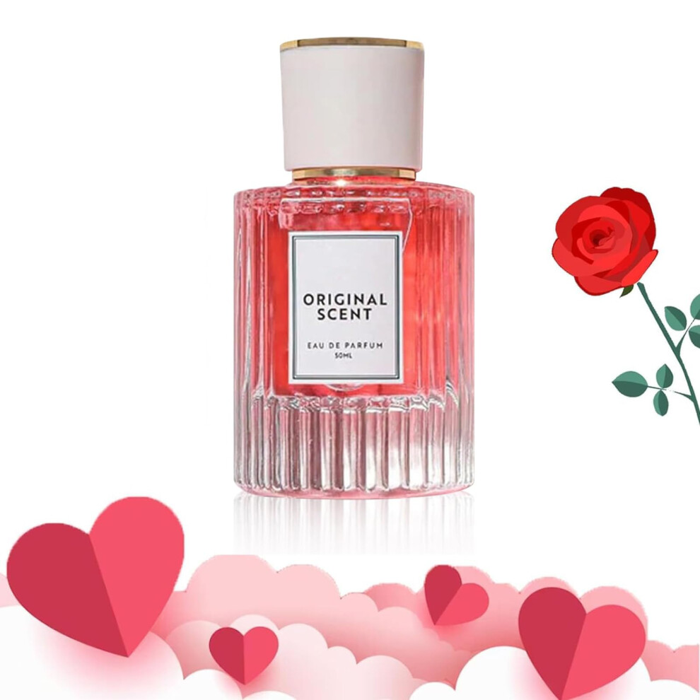 Long Lasting Pheromone Perfume for Women with Natural Floral Scent and Travel Size Applicator