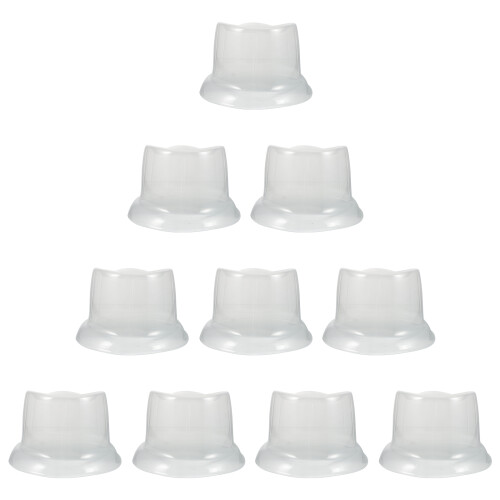 10Pièces Supports De Forme Casquettes PVC
