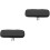 2Pièces Housses Harmonica Noires Voyage Portables Zippées Étanches 3