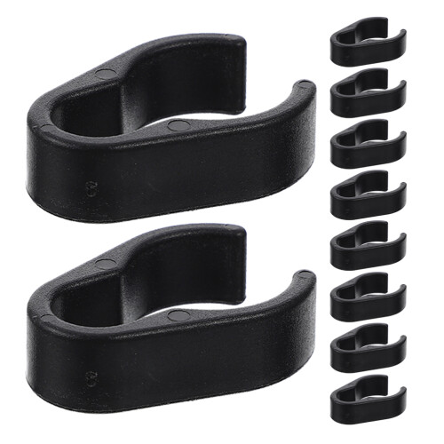 50St Compacte Microfoon Kabelclip Zwart Voor Studio En Thuisgebruik