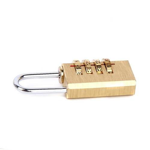 3Pièces Cadenas En Cuivre , Réglable Pour Coffre 1
