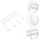 Clip Argenté En Métal Pour Pages De Partition, Usage Polyvalent 8
