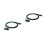 2Pcs Mini Hard Disk Cable Black Copper Computer Accessory 7