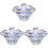 3Pièces Gobelet Verre Résistant Pour Nettoyage 4
