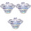3Pièces Gobelet Verre Résistant Pour Nettoyage 5