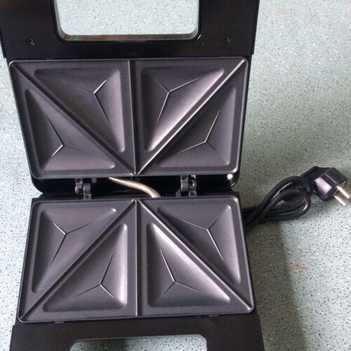 Mini Cuiseur Électrique Pour Sandwichs Panini Grille Noir 2