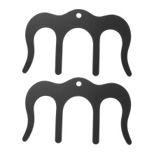 2Pièces Pince Métal Noire Pour Pages De Livre Et Partition Musicale