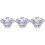 3Pièces Gobelet Verre Résistant Pour Nettoyage 6