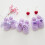 1Paire Non Glissantes Bébé Violet, Et Absorbantes 6