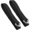 2Pièces Ceinture Taille Double Noir Polyester Métal Ajustable 9
