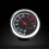 2Pcs Multi Color Metal Luminous Clock Car Thermometer Durable Use 8