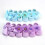 1Paire Non Glissantes Bébé Violet, Et Absorbantes 5