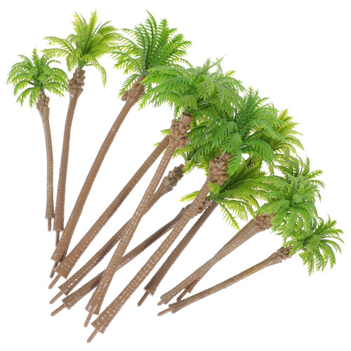 36 Pcs Miniature Scene Trees Landscape Palm Trees Decoration 1