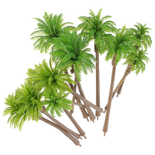 36 Pcs Miniature Scene Trees Landscape Palm Trees Decoration 2