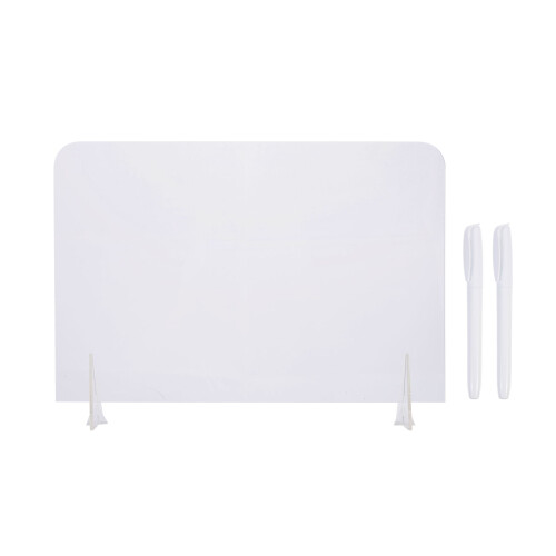 2 Sets Transparent Writing Board Desktop Message Multi-Function Memo