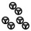 6 Pcs Hand Wheel: Universal Ductile Iron Fire Hydrant Control 6