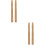 Set Of 2 Machine Wooden Handle Hammer Smooth Surface Replacement 8
