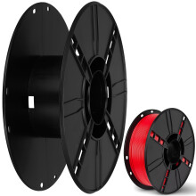 2Pcs Black Cable Reel Spools Strong Plastic Cord Organizer for Cables