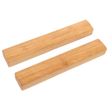 6Pcs Sturdy Wood Calligraphy Paperweights with Brush Pen Rest