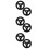 6 Pcs Hand Wheel: Universal Ductile Iron Fire Hydrant Control 7