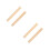 2Pcs Khaki Wooden Drumming Sticks for Rhythm and Percussion Practice 10