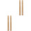 Set Of 2 Machine Wooden Handle Hammer Smooth Surface Replacement 5