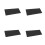 4Pcs Hair Dye Tools Highlighting Board Set Multi Functional 5
